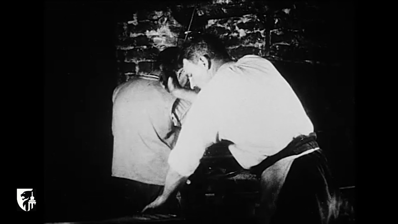 The Making of Damascus Gun Barrels in Nessonvaux (Belgium)