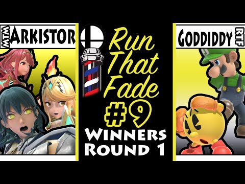RunThatFade #9 Arkistor(Byleth/Pyra/Mythra) Vs. Godiddy(Luigi/Pac-Man) Winners Round 1