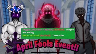 Blox Fruits April Fools Event + 2 Exclusive Titles (Guide)