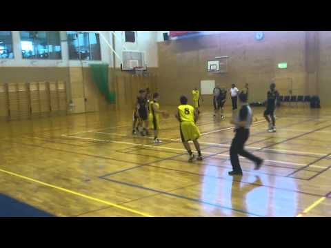 Nice offens by Halmstad Basket