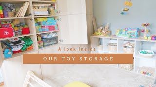 A Look Inside Our Toy Storage | Toy Rotation Tips