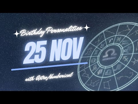25 November Zodiac Horoscope: Birthday Personality & Traits Revealed