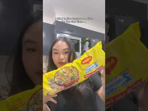 INDIAN MAGGI MASALA NOODLES! 🍜🇮🇳