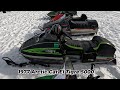 1981 Kawasaki Invader 440 Vintage Snowmobile