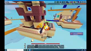 bedwars gameplay with my friend