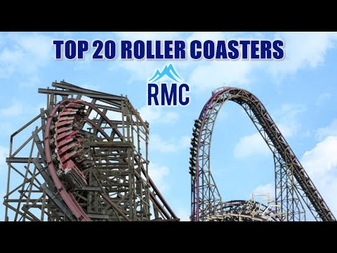 Top 20 Roller Coasters from Rocky Mountain Construction