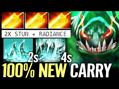 🔥 Tidehunter Radiance + Shard NEW META Carry — 2x Stun Counter Terrorblade + Broodmother Dota 2 Pro