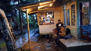 Download lagu Hujan deras bikin syahdu di kampung lereng bukit pesawahan mp3