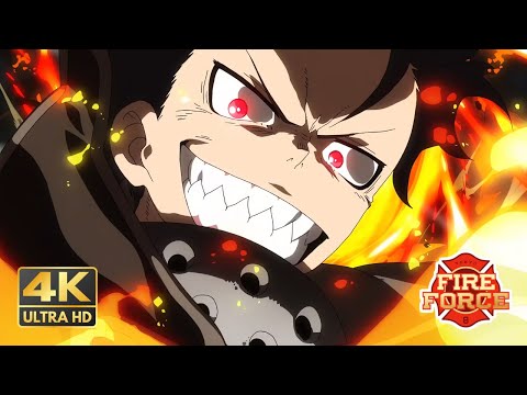 Fire Force - Opening 1 | 4K - Ultra HD | Creditless