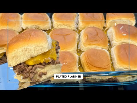 Hawaiian Roll Cheeseburger Sliders | Simple and Delicious