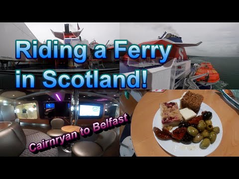 Cairnryan to Belfast on Stenaline Ferry