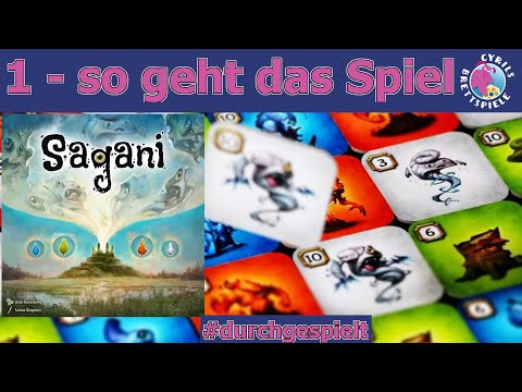 Cyrils Brettspiele - Sagani (S228E01) - Regeln & Komponenten