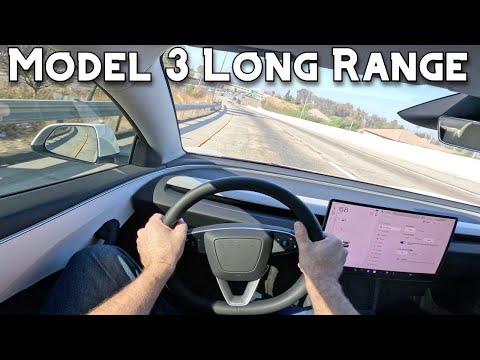 2025 Tesla Model 3 Long Range POV Test Drive
