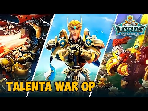 Cara Set Talenta War Full Power | Lords Mobile
