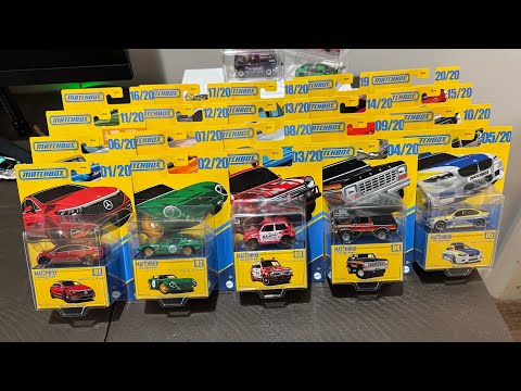 Unboxing all 20 Matchbox Collectors Series cars for 2025