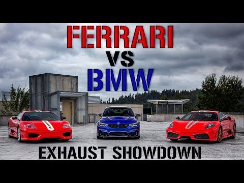 Thumbnail for FERRARI vs BMW | Exhaust Showdown! by Iveco, Ferrari, BMW, Car