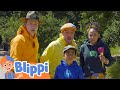 Blippi Visits T Rex Ranch For A Action Pack Birthday Party Dinosaurs For Kids Ad