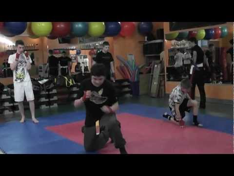 2012-03-29 SFC-Gurtprüfung der Junioren im Kickthaiboxen in der Kampfschule Sugambrer Fightclub