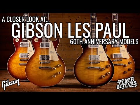 Обзор электрогитар Gibson Custom Shop Les Paul 60th Anniversary