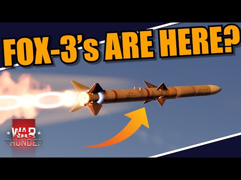 War Thunder - DEV IS OPEN! So LET'S TEST the BRAND NEW FOX-3 MISSILES! R-77, AIM-120A, MICA + MORE!