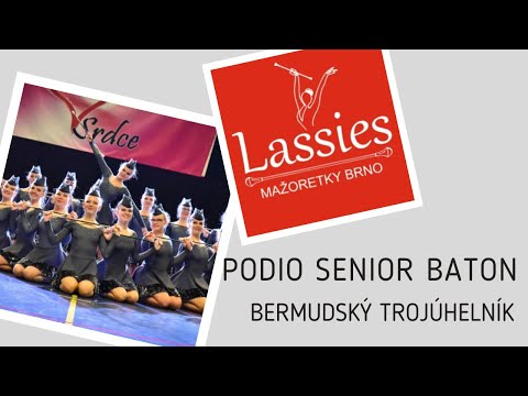 Mažoretky Lassies Brno- Podio baton senior- 2023