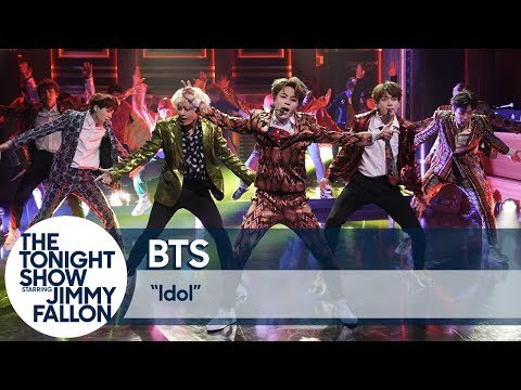 BTS Performs "Idol" on The Tonight Show