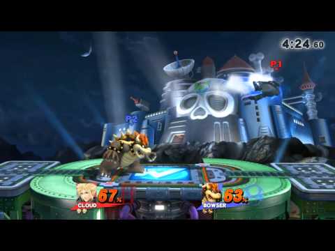 Super Smash Bros. Wii U: Cloud (OutcastAutumn) vs. Bowser