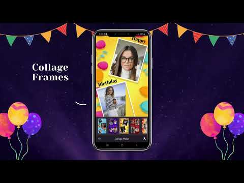 Birthday Photo Frame Editor
