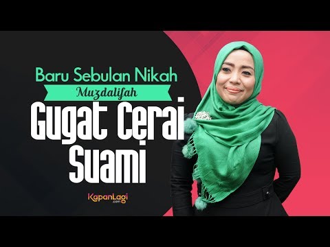Muzdalifah Siap Gugat Cerai Suami Baru, Ini Alasannya