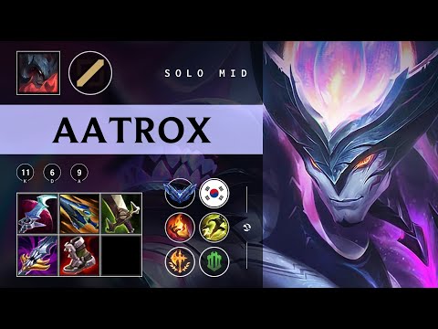 Aatrox Mid vs Corki - KR Diamond Patch 25.22