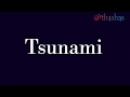 TSUNAMI (AHMED CHAWKI) SONG  LYRICS