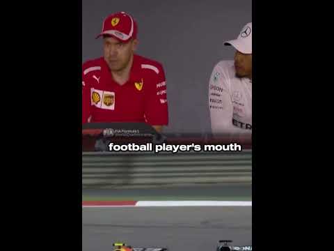 Sebastian Vettel Defends Lewis Hamilton 😯☝️