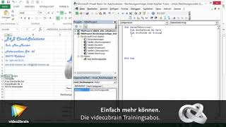 Excel VBA-Workshop - Variablen definieren (2/2)