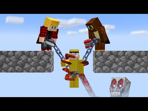 Chained Together in Scary Minecraft