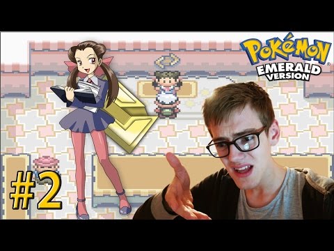 Let's Play Pokemon: Emerald - Part 2 - PHUCK U ROXANNE!!!