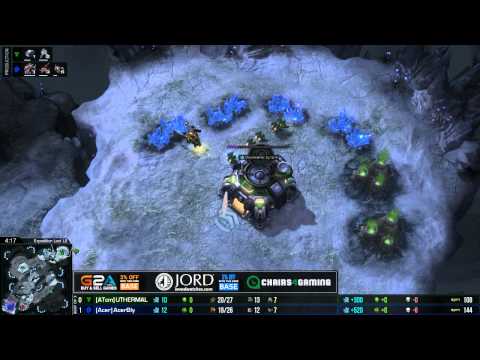 Bly vs uThermal G2 -ZvT- EU Group JORD Invitational Day 1