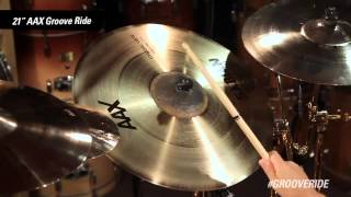 Video thumbnail for Cymbal Vote - Todd Sucherman - 21" AAX Groove Ride by SABIAN Cymbals