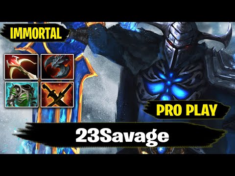 Sven 7.27d Pro Gameplay by 23Savage IMMORTAL Rank Dota 2