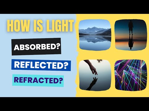 How is Light Absorbed, Reflected and Refracted | #steamspirations #steamspiration