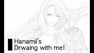 [설명자막] 건슬링어 그림 리뷰 _ drawing self review