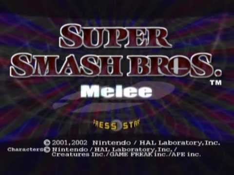 super smash bros melee gamecube rom