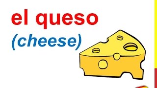 Spanish Lesson 45 - DAIRY PRODUCTS in Spanish Food vocabulary Fruits and Vegetables