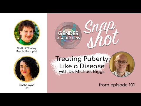 Puberteit behandelen als een ziekte — dr. Michael Biggs