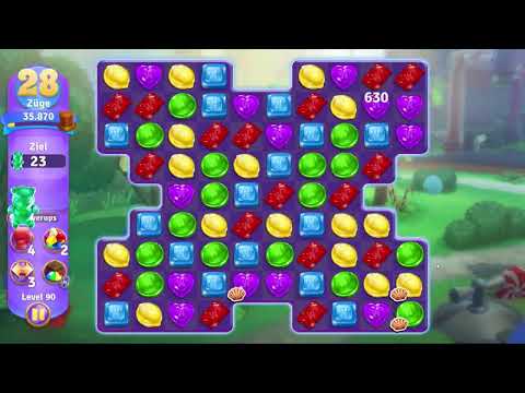 Wonka's World of Candy Level 90 no booster [Gameplay Walkthrough] [Zynga]