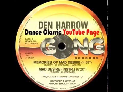 Den Harrow - Mad Desire (Instrumental)