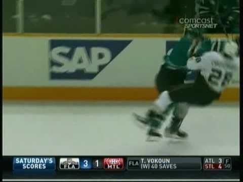 Douglas Murray crushes Kyle Chipchura