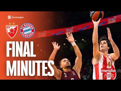 Belgrade goes WILD | Crvena Zvezda’s Late Comeback vs Bayern | FINAL MINUTES 2023-24