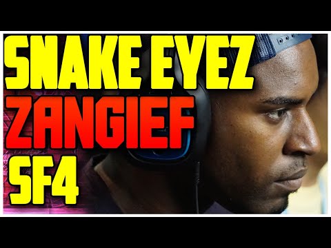 BEST SNAKE EYEZ ZANGIEF MOMENTS ULTRA STREET FIGHTER 4 ERA