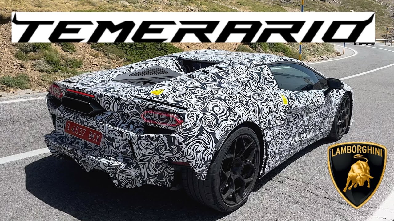 New Lamborghini Temerario Makes Flat-Plane Crankshaft V8 Noises, Packs ...