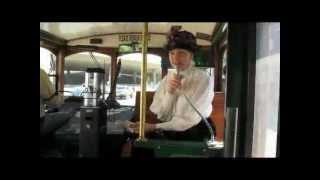 preview picture of video 'Ghost Town Trolley in Wallace Idaho'